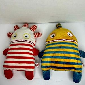 The Worry Eater - Sorgen Fresser Saggo and OM Plush Doll set of two